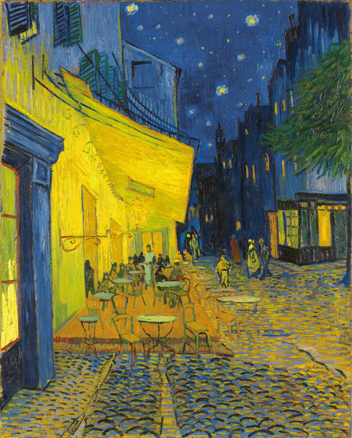 神戸市立博物館「大ゴッホ展」入場20万人突破!夜のカフェテラスものイメージ画像