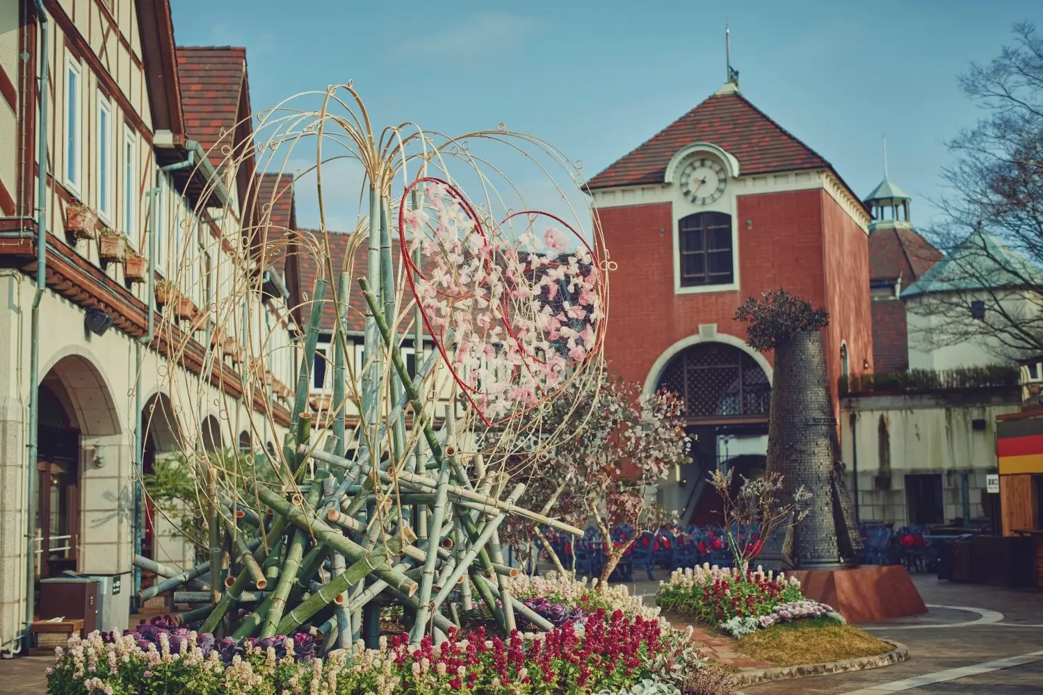 神戸布引ハーブ園「Winter Garden Fair 2026」ハートと花で温まる冬の庭園のイメージ画像