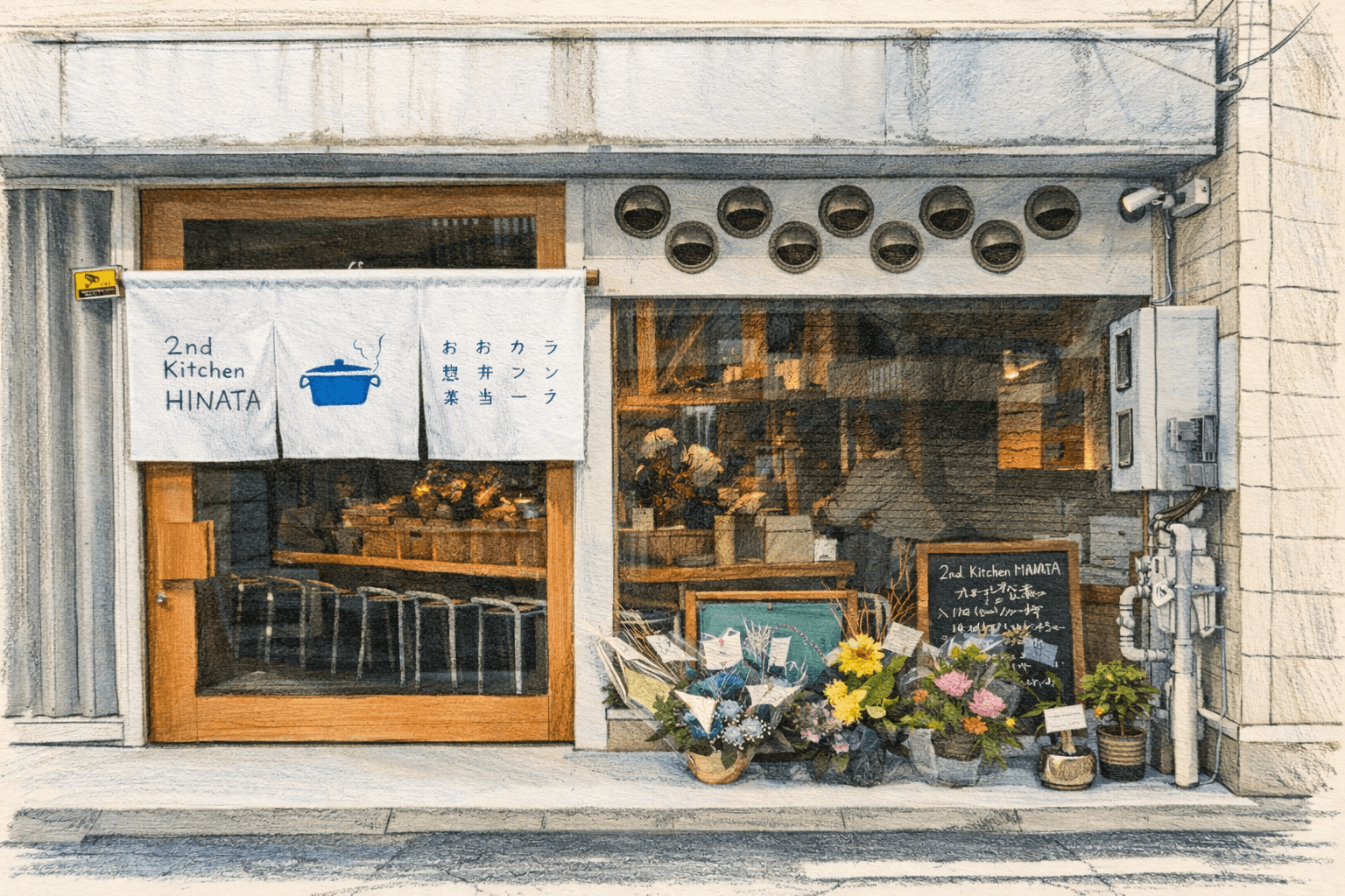 姫路駅近く「2nd kitchen HINATA」移転オープン!和食ランチ・弁当・デリのイメージ画像