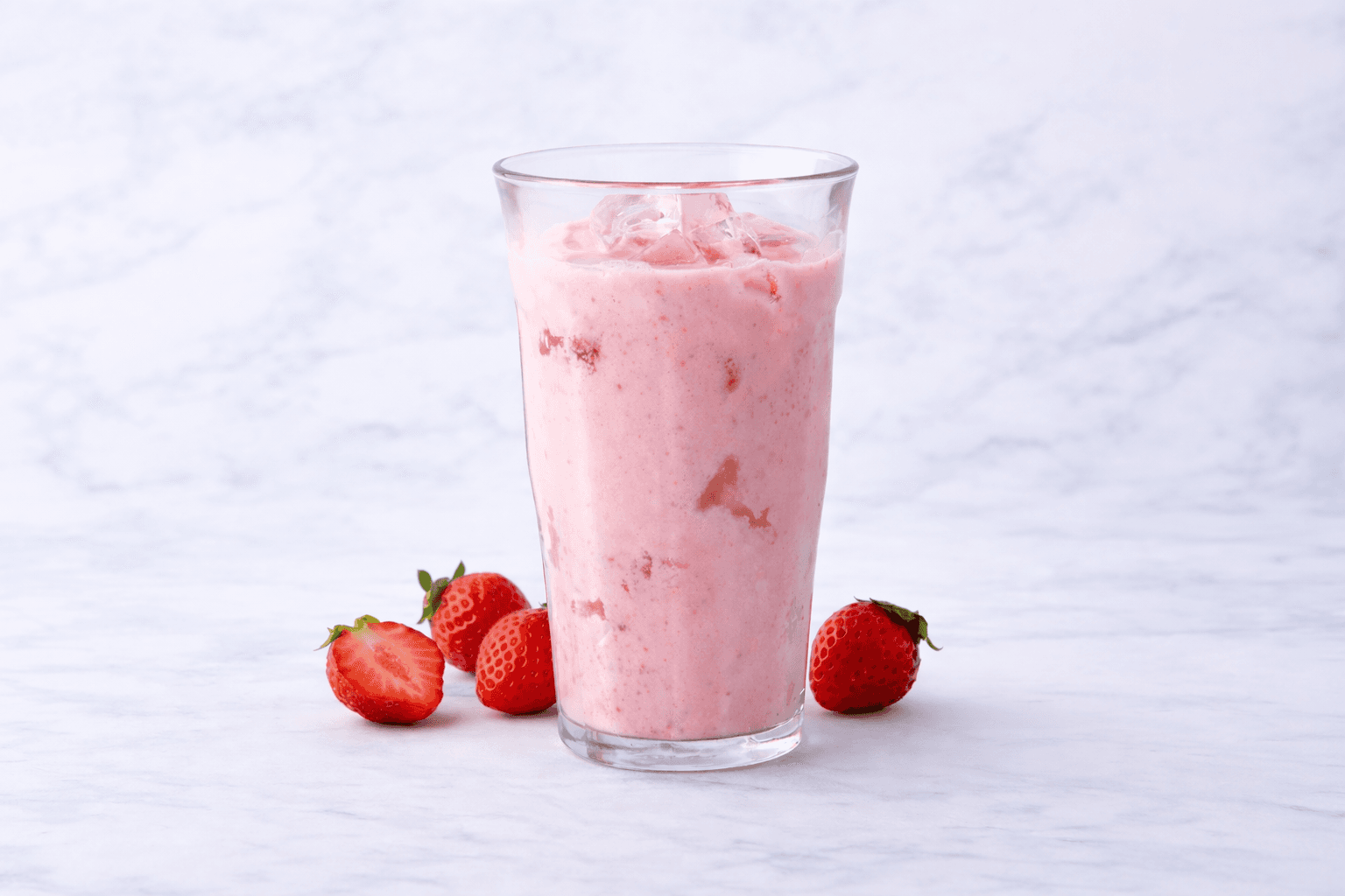 上島珈琲店 神戸 春限定ドリンク「関山桜ミルク珈琲」&「苺ミルク」2/12発売のイメージ画像