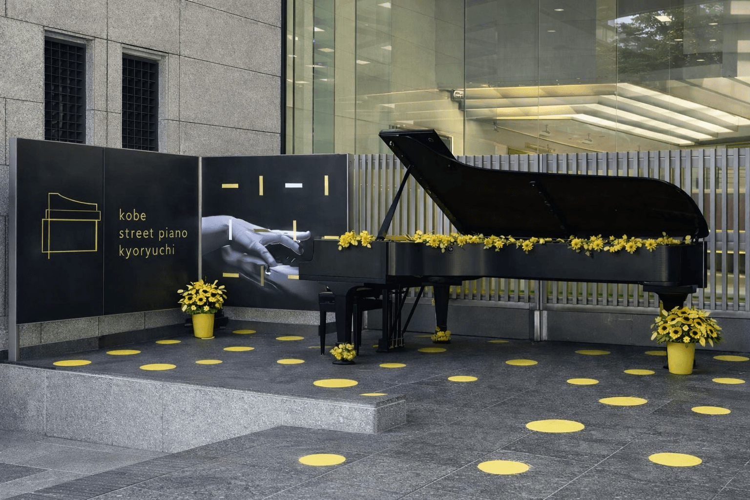 神戸旧居留地「YELLOW GIVING 2026」3/4~31開催!ミモザ彩る街歩きのイメージ画像