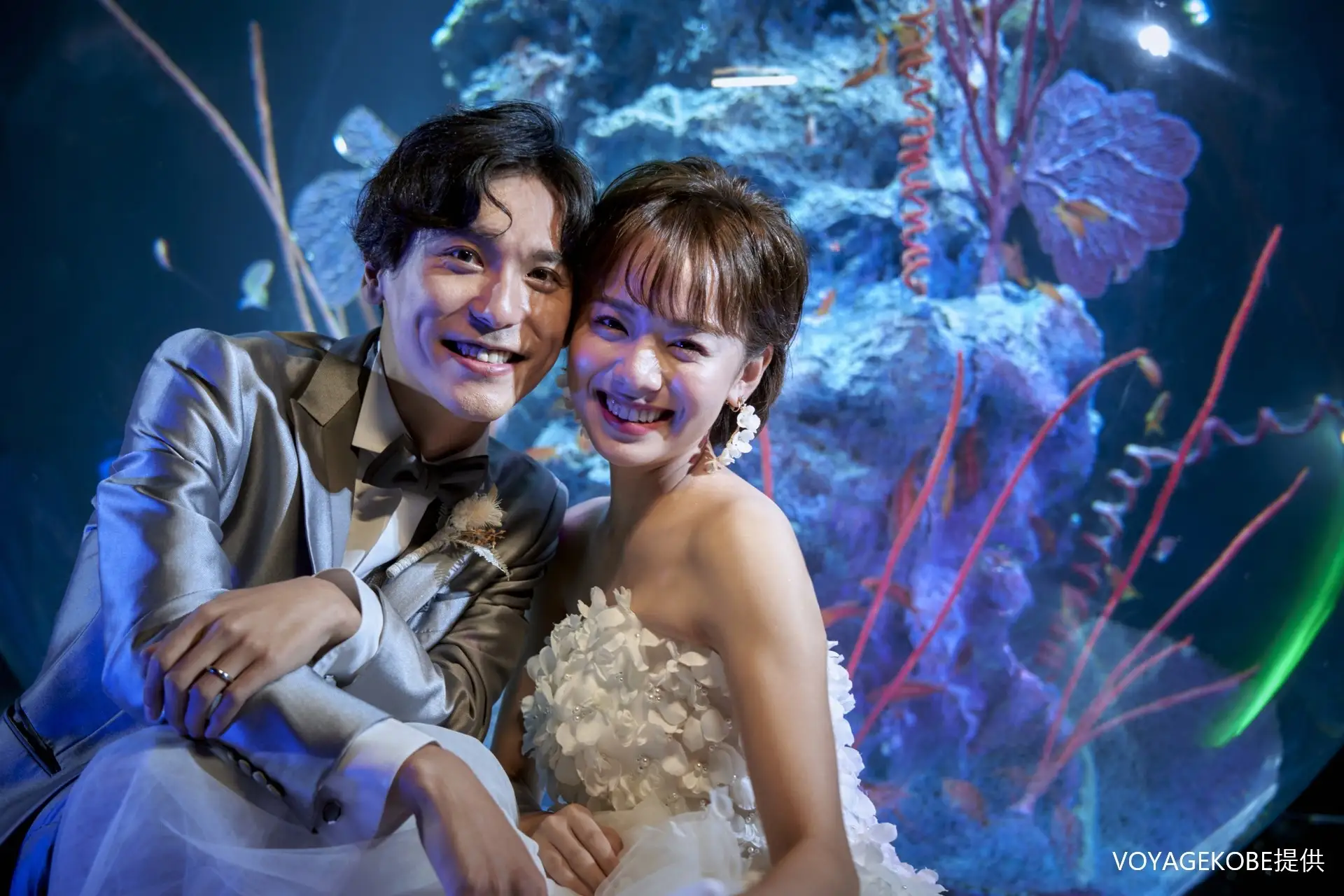 神戸の絶景と水族館で永遠の愛を!ホテルオークラ神戸×アトア フォトウェディングのイメージ画像